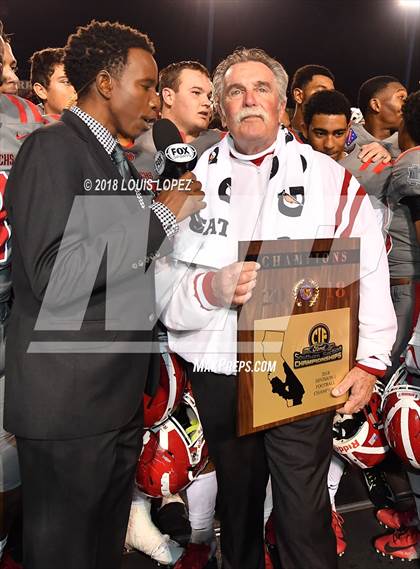 Thumbnail 1 in St. John Bosco vs. Mater Dei (CIF SS DIV 1 Final) photogallery.