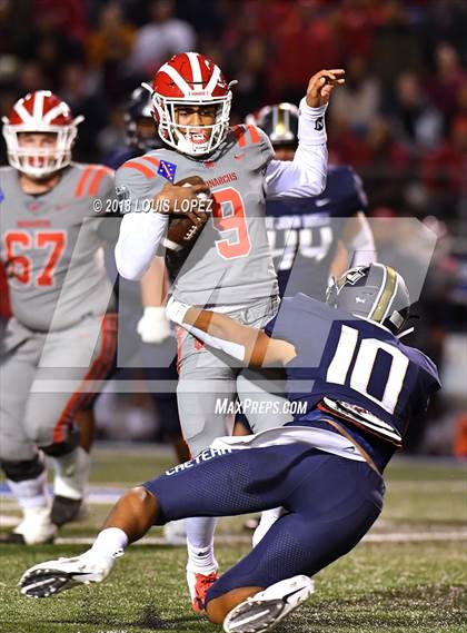 Thumbnail 3 in St. John Bosco vs. Mater Dei (CIF SS DIV 1 Final) photogallery.