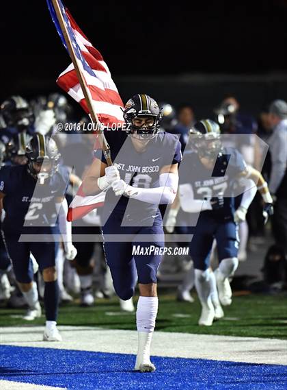 Thumbnail 2 in St. John Bosco vs. Mater Dei (CIF SS DIV 1 Final) photogallery.