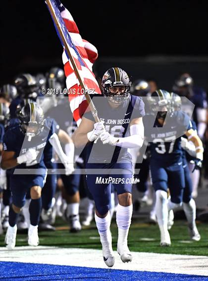 Thumbnail 1 in St. John Bosco vs. Mater Dei (CIF SS DIV 1 Final) photogallery.