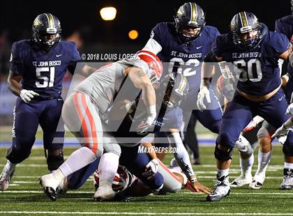 Thumbnail 3 in St. John Bosco vs. Mater Dei (CIF SS DIV 1 Final) photogallery.