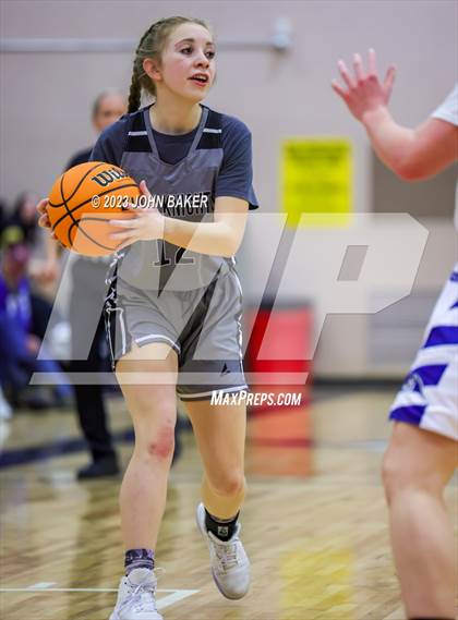 Thumbnail 1 in Round Mountain vs. Pahranagat Valley (NIAA 1A Central League Finals) photogallery.