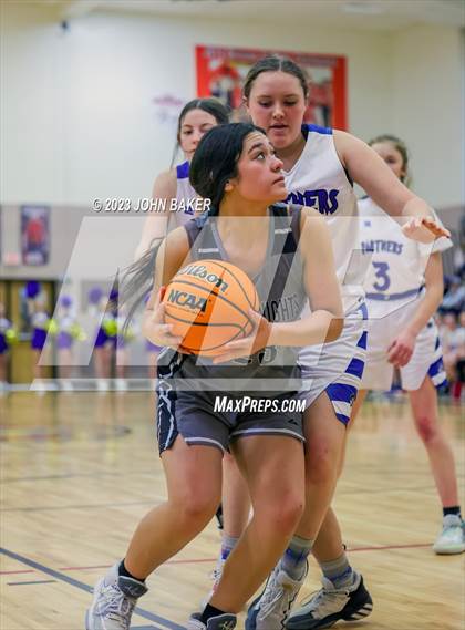 Thumbnail 2 in Round Mountain vs. Pahranagat Valley (NIAA 1A Central League Finals) photogallery.