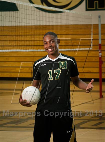 Thumbnail 3 in Monterey Trail Varsity Boys Volleyball Team and Individual Photos photogallery.