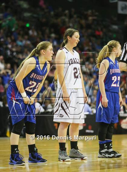 Thumbnail 2 in Idalia vs. Briggsdale (CHSAA 1A Final) photogallery.