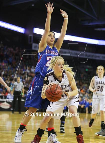 Thumbnail 2 in Idalia vs. Briggsdale (CHSAA 1A Final) photogallery.