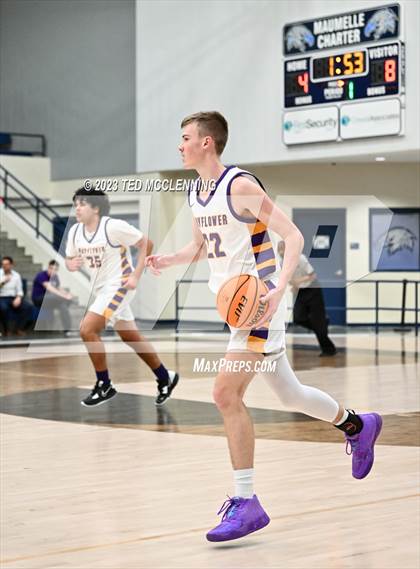 Thumbnail 2 in Mayflower vs Perryville (AAA 3A-5 district 2nd round) photogallery.