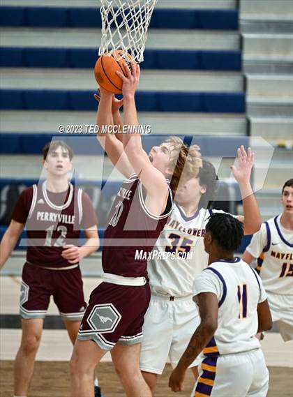 Thumbnail 1 in Mayflower vs Perryville (AAA 3A-5 district 2nd round) photogallery.
