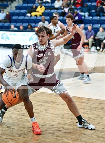 Thumbnail 2 in Mayflower vs Perryville (AAA 3A-5 district 2nd round) photogallery.