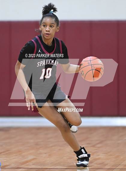 Thumbnail 1 in Sparkman vs Vandebilt Catholic (Allstate Sugar Bowl National Prep Classic) photogallery.