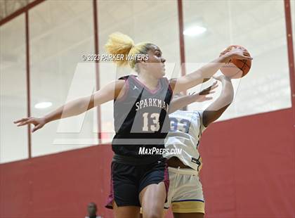 Thumbnail 3 in Sparkman vs Vandebilt Catholic (Allstate Sugar Bowl National Prep Classic) photogallery.