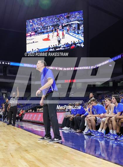 Thumbnail 3 in Hooks vs. Hitchcock (UIL 3A Basketball State Semifinal) photogallery.