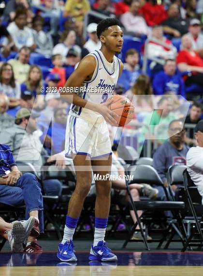 Thumbnail 2 in Hooks vs. Hitchcock (UIL 3A Basketball State Semifinal) photogallery.