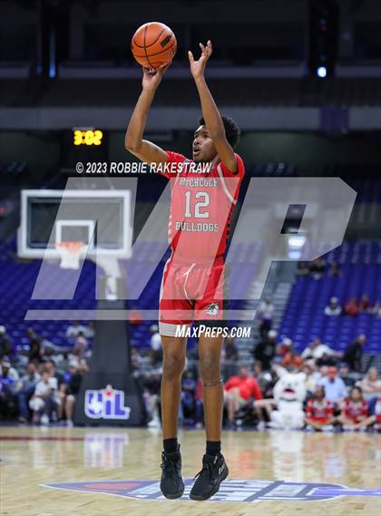 Thumbnail 2 in Hooks vs. Hitchcock (UIL 3A Basketball State Semifinal) photogallery.