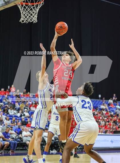 Thumbnail 1 in Hooks vs. Hitchcock (UIL 3A Basketball State Semifinal) photogallery.