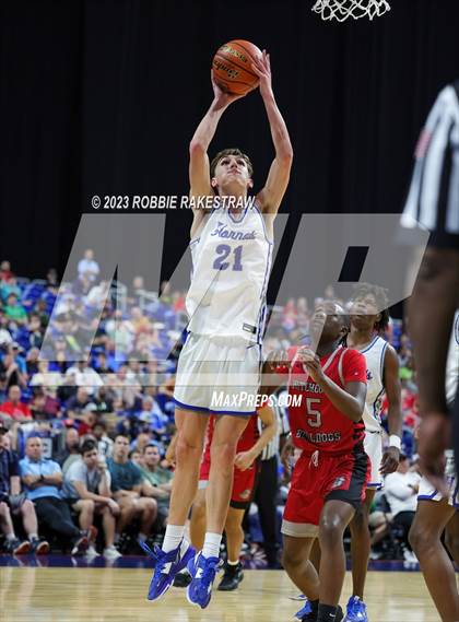 Thumbnail 3 in Hooks vs. Hitchcock (UIL 3A Basketball State Semifinal) photogallery.