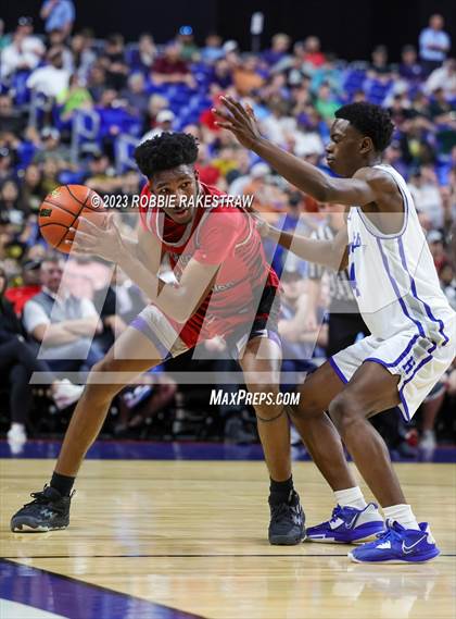 Thumbnail 1 in Hooks vs. Hitchcock (UIL 3A Basketball State Semifinal) photogallery.