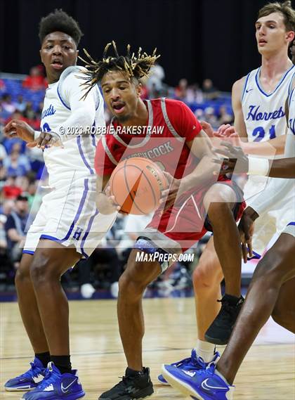 Thumbnail 3 in Hooks vs. Hitchcock (UIL 3A Basketball State Semifinal) photogallery.