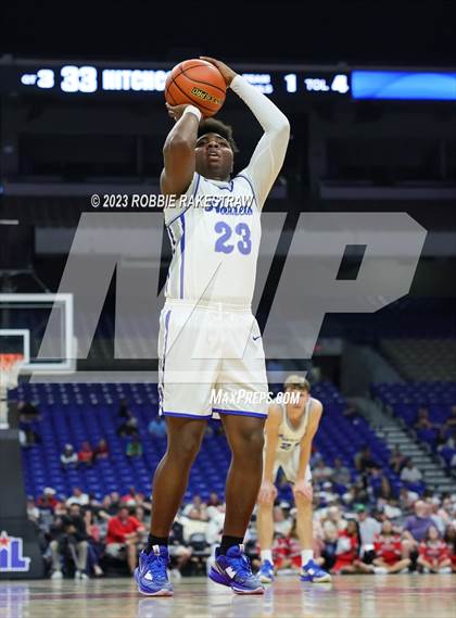 Thumbnail 3 in Hooks vs. Hitchcock (UIL 3A Basketball State Semifinal) photogallery.