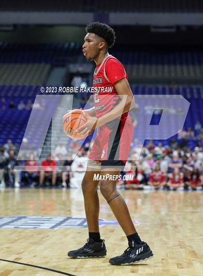 Thumbnail 2 in Hooks vs. Hitchcock (UIL 3A Basketball State Semifinal) photogallery.