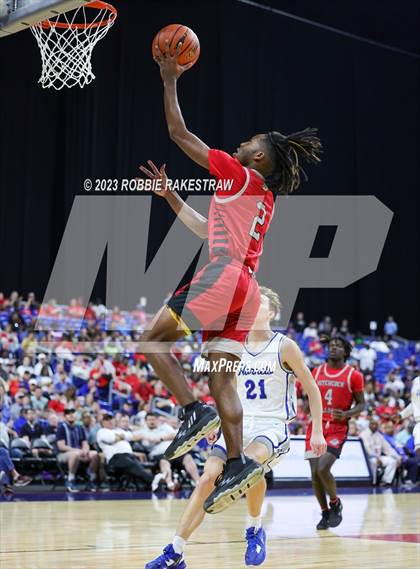 Thumbnail 2 in Hooks vs. Hitchcock (UIL 3A Basketball State Semifinal) photogallery.