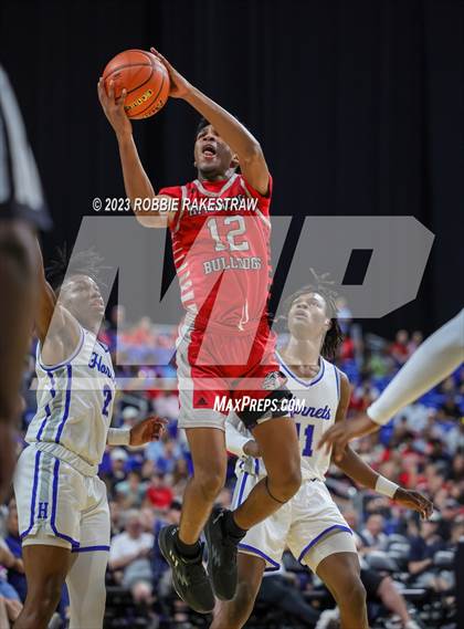 Thumbnail 1 in Hooks vs. Hitchcock (UIL 3A Basketball State Semifinal) photogallery.