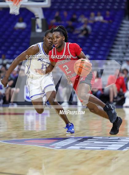 Thumbnail 2 in Hooks vs. Hitchcock (UIL 3A Basketball State Semifinal) photogallery.