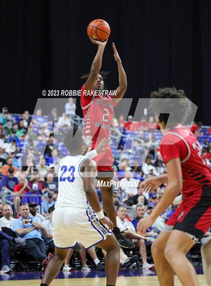 Thumbnail 2 in Hooks vs. Hitchcock (UIL 3A Basketball State Semifinal) photogallery.