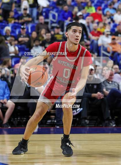 Thumbnail 3 in Hooks vs. Hitchcock (UIL 3A Basketball State Semifinal) photogallery.
