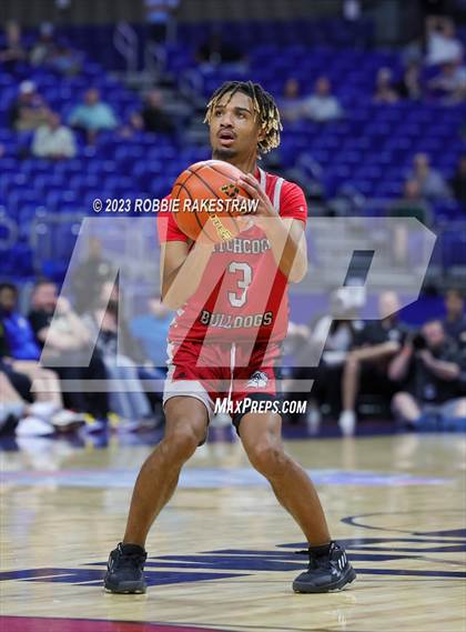 Thumbnail 1 in Hooks vs. Hitchcock (UIL 3A Basketball State Semifinal) photogallery.