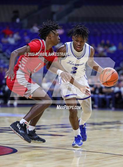 Thumbnail 2 in Hooks vs. Hitchcock (UIL 3A Basketball State Semifinal) photogallery.