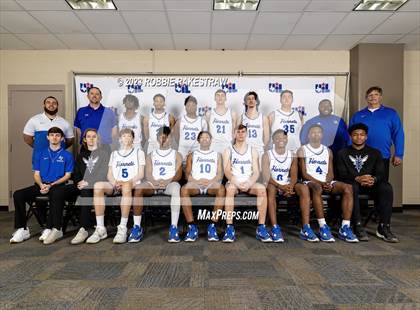 Thumbnail 2 in Hooks vs. Hitchcock (UIL 3A Basketball State Semifinal) photogallery.