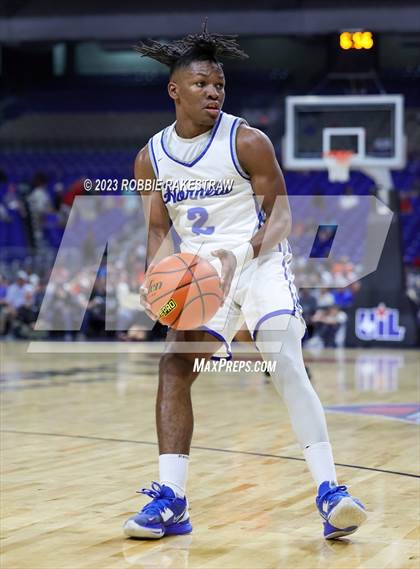 Thumbnail 3 in Hooks vs. Hitchcock (UIL 3A Basketball State Semifinal) photogallery.