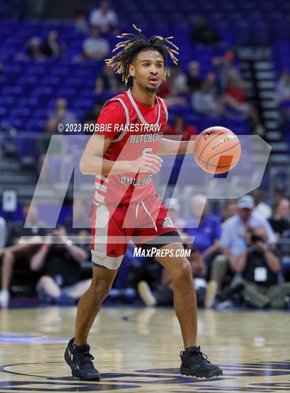 Thumbnail 3 in Hooks vs. Hitchcock (UIL 3A Basketball State Semifinal) photogallery.