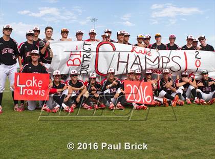 Thumbnail 2 in Lake Travis vs. Stony Point (UIL 6A Region II Bi-District) photogallery.