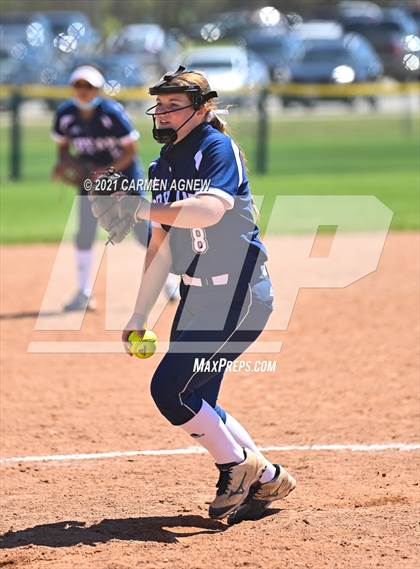 Thumbnail 1 in Cypress Woods vs Bryan (NFCA Texas High School Leadoff Classic Tournament) photogallery.
