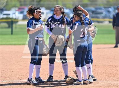 Thumbnail 1 in Cypress Woods vs Bryan (NFCA Texas High School Leadoff Classic Tournament) photogallery.