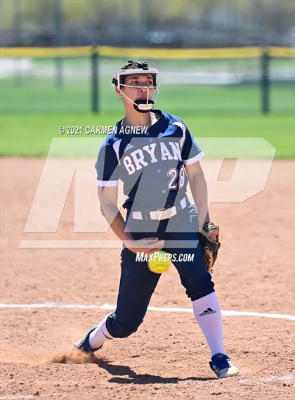 Thumbnail 2 in Cypress Woods vs Bryan (NFCA Texas High School Leadoff Classic Tournament) photogallery.