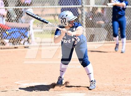 Thumbnail 2 in Cypress Woods vs Bryan (NFCA Texas High School Leadoff Classic Tournament) photogallery.