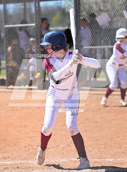 Thumbnail 3 in Cypress Woods vs Bryan (NFCA Texas High School Leadoff Classic Tournament) photogallery.