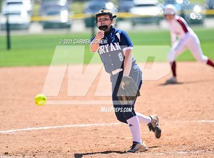 Thumbnail 3 in Cypress Woods vs Bryan (NFCA Texas High School Leadoff Classic Tournament) photogallery.