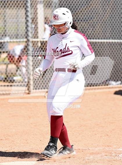 Thumbnail 1 in Cypress Woods vs Bryan (NFCA Texas High School Leadoff Classic Tournament) photogallery.