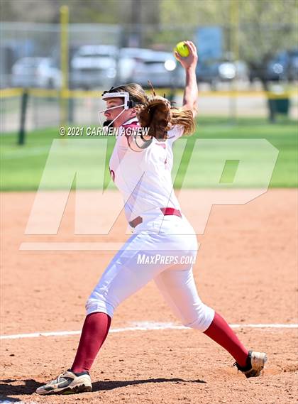 Thumbnail 1 in Cypress Woods vs Bryan (NFCA Texas High School Leadoff Classic Tournament) photogallery.
