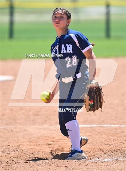 Thumbnail 1 in Cypress Woods vs Bryan (NFCA Texas High School Leadoff Classic Tournament) photogallery.