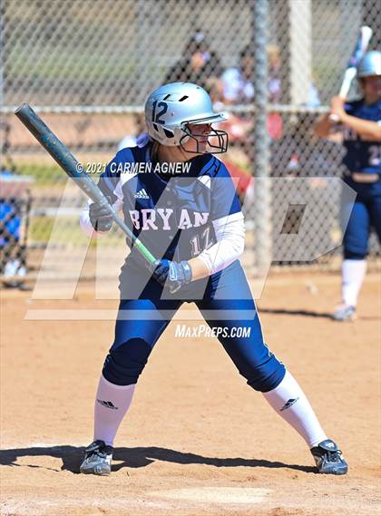 Thumbnail 1 in Cypress Woods vs Bryan (NFCA Texas High School Leadoff Classic Tournament) photogallery.