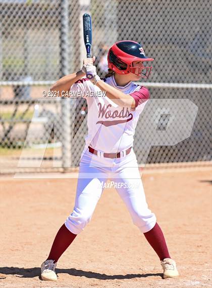 Thumbnail 3 in Cypress Woods vs Bryan (NFCA Texas High School Leadoff Classic Tournament) photogallery.