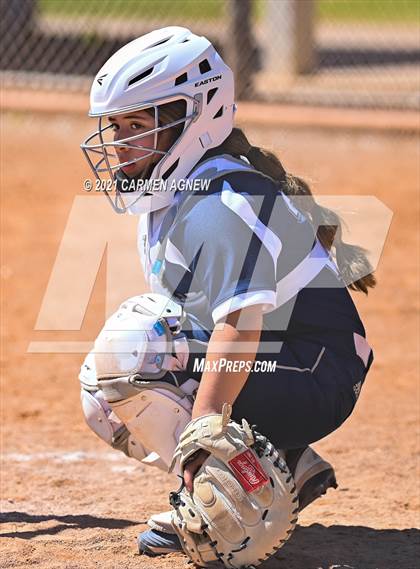 Thumbnail 3 in Cypress Woods vs Bryan (NFCA Texas High School Leadoff Classic Tournament) photogallery.
