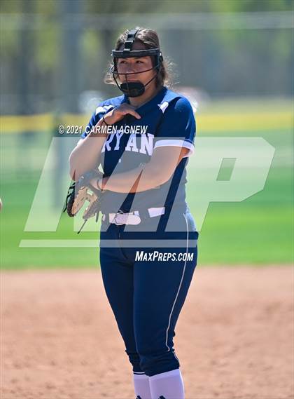 Thumbnail 3 in Cypress Woods vs Bryan (NFCA Texas High School Leadoff Classic Tournament) photogallery.