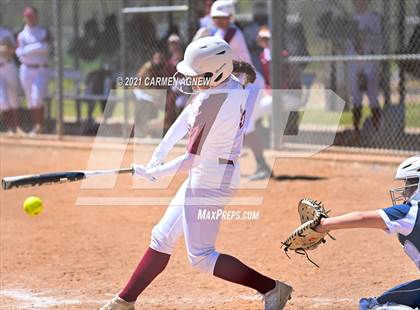 Thumbnail 1 in Cypress Woods vs Bryan (NFCA Texas High School Leadoff Classic Tournament) photogallery.