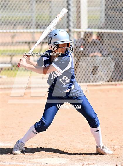 Thumbnail 3 in Cypress Woods vs Bryan (NFCA Texas High School Leadoff Classic Tournament) photogallery.